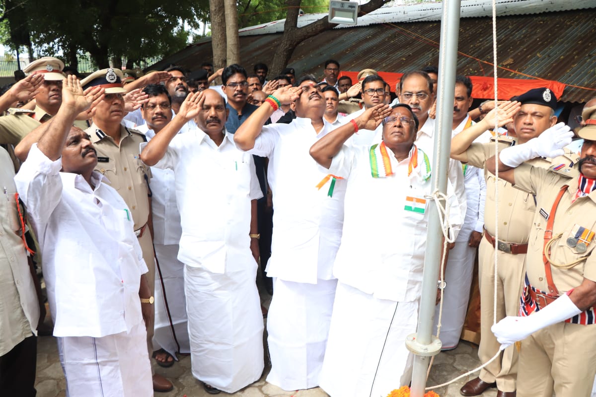 ExcmPuducherry's tweet image. De Jure Transfer Day Celebration held today at Keezhoor  #Puducherry .