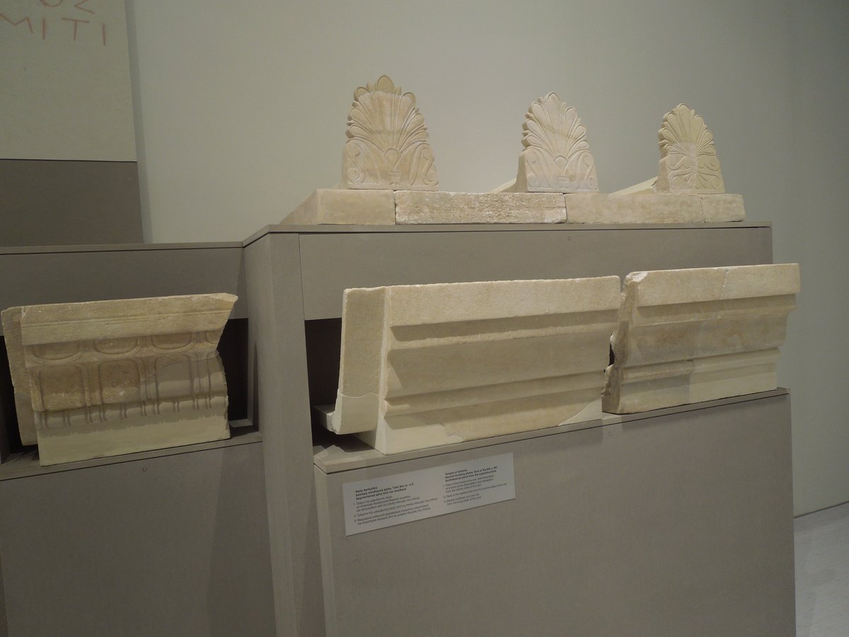APPRODIproject's tweet photo. Temple of Artemis, 2nd building phase, Archaeological Museum, Corfu https://t.co/2KeYSfL2Hq