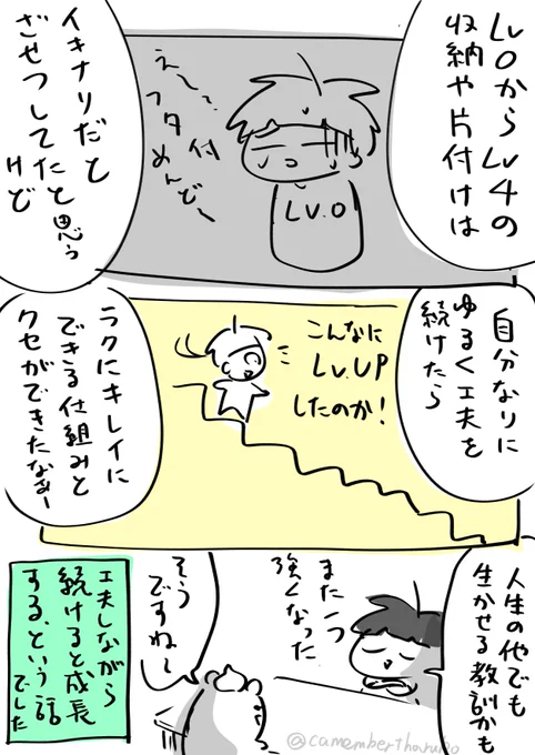 片付け続けて10年以上でまあまあ片付けられるようになった話 2/2

読んでよかったなーという本もお伝えします。 