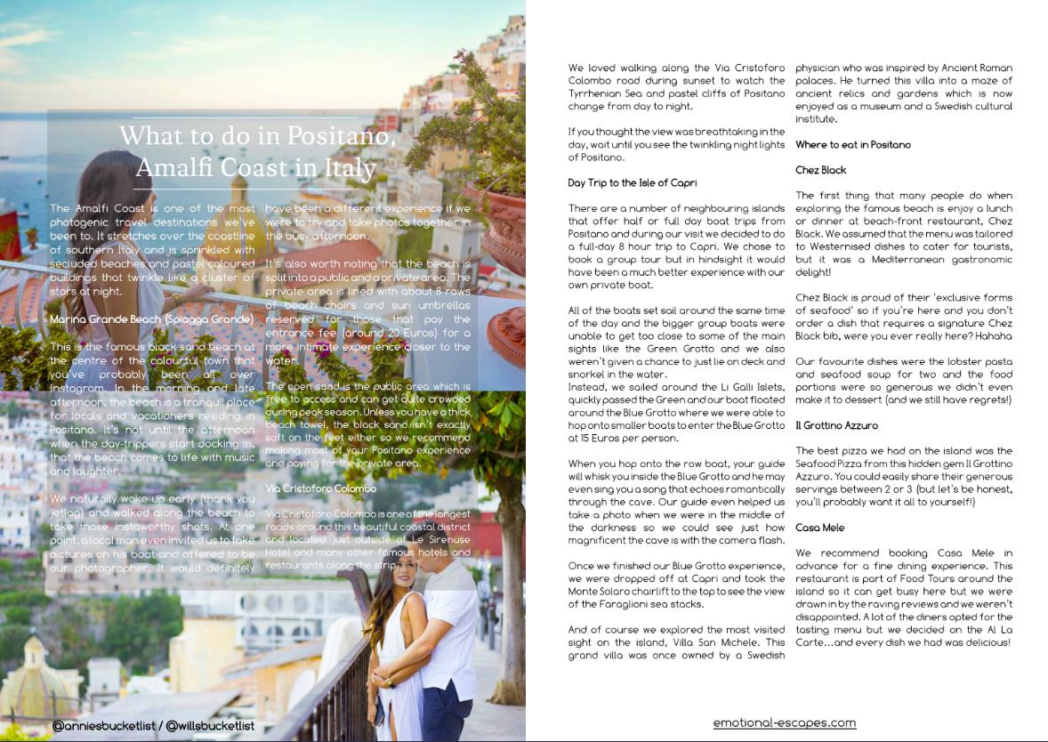 What to do in Positano, Amalfi Coast in Italy
joom.ag/C8ma/p20

#luxurytravel #luxurylifestyle #luxurytraveller #luxurymagazine #travelblog #italy #weekendvibes #positano #friyay #amalficoast #holiday #summer #FridayFeeling #FridayThoughts #FridayMotivation #foodies