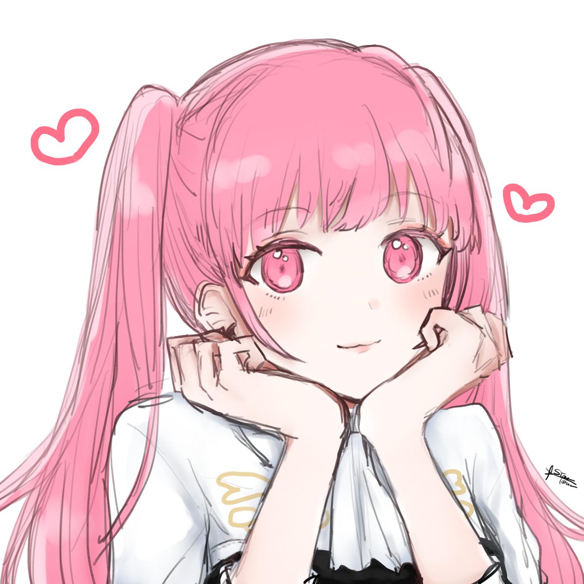 StarTour_'s tweet photo. お顔だけ描く、ヒルダちゃん🌷 https://t.co/tUr2GJfxzU
