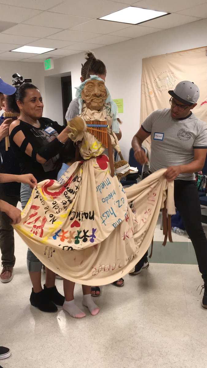 Teatro_Vision's tweet photo. Meet the first characters we’re creating for Raices: el libro de los caminos. @quintateatro1  #raicesellibro #ellibrodeloscaminos #todossomosmigrantes #hewlettfoundation #mapfund #408creates https://t.co/63oIS3JtBJ