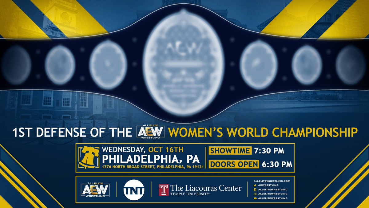 Aew Liacouras Center Seating Chart