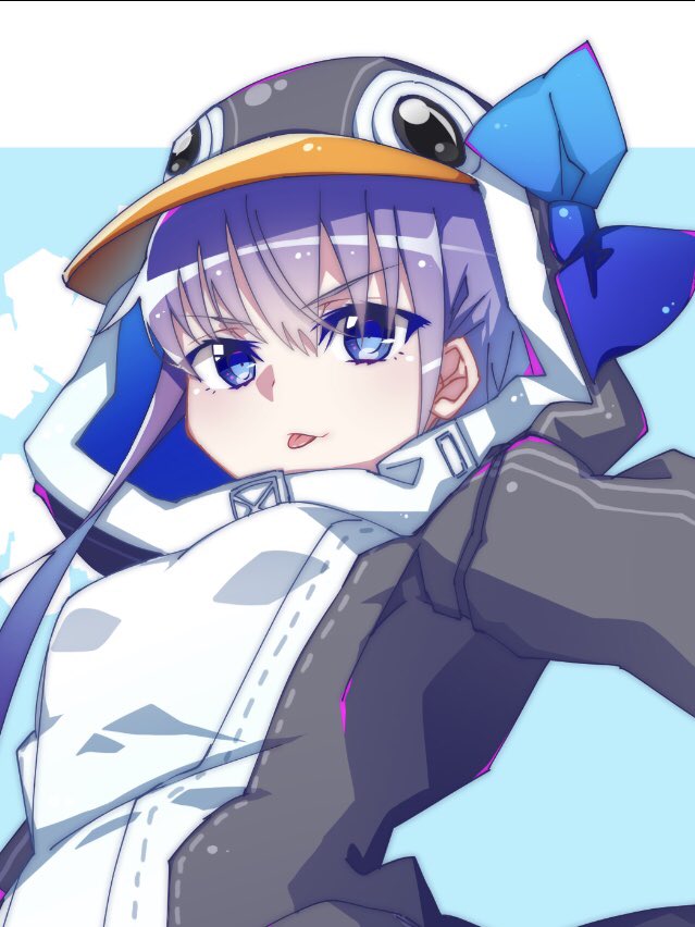 メルトリリス(Fate) ,謎のアルターエゴ・Λ ,meltryllis_(swimsuit_lancer)_(first_ascension)_(fate) 「メルトリリスの水着…ペンギンとかもう最高すぎですね…」|いナりんのイラスト