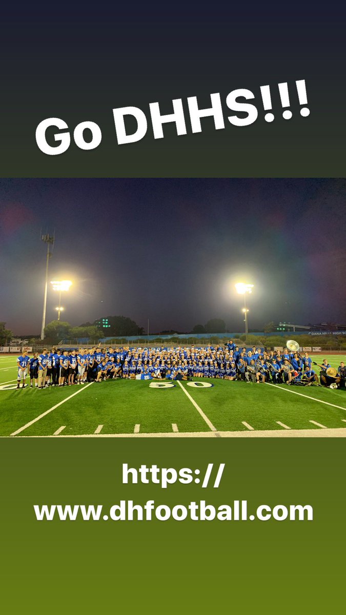 tritonprincipal's tweet photo. Jersey Night 2019! Go Blue! #dhfootball https://t.co/fvuhF9VBoz