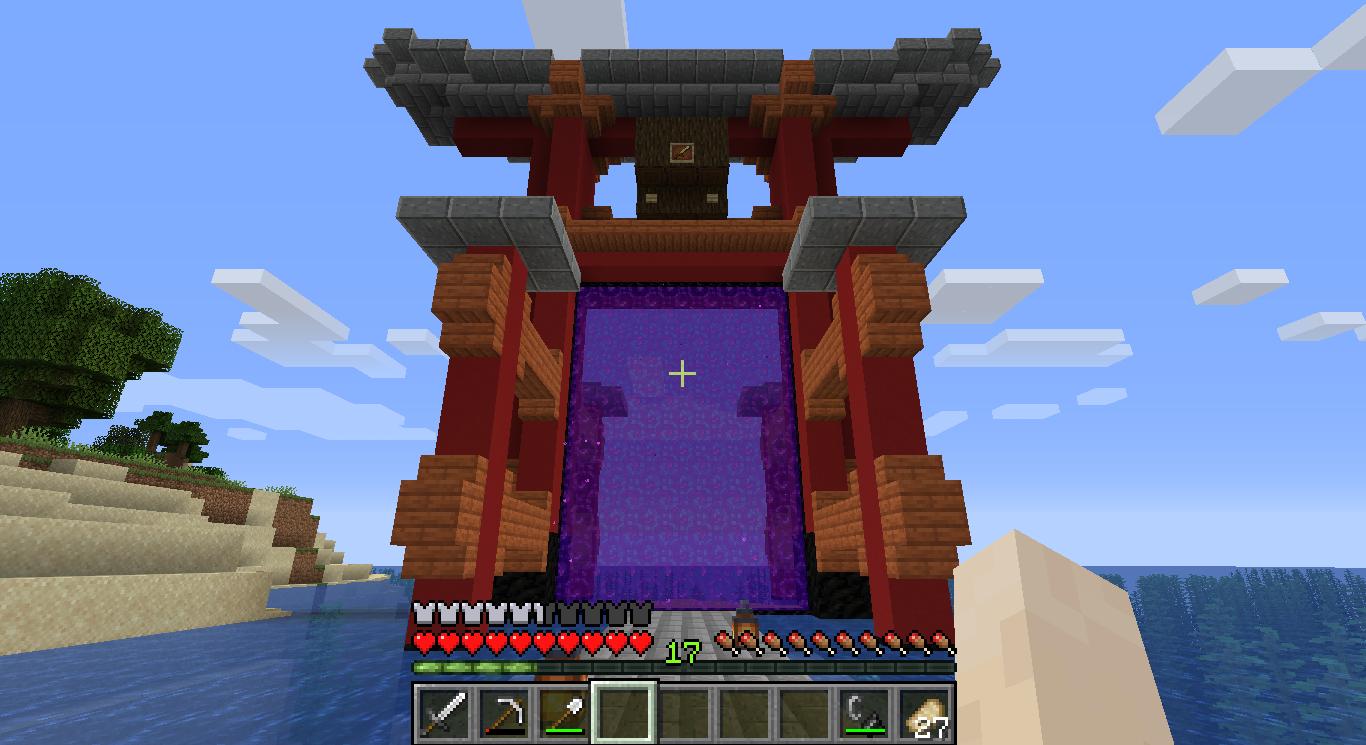 a.i | notoezy on Twitter: "Me on "How to (Not) get creative in Survival  Mode". I'm literally building Japanese Torii Gate and random house  corridor. https://t.co/DvqFApdEwG" / Twitter