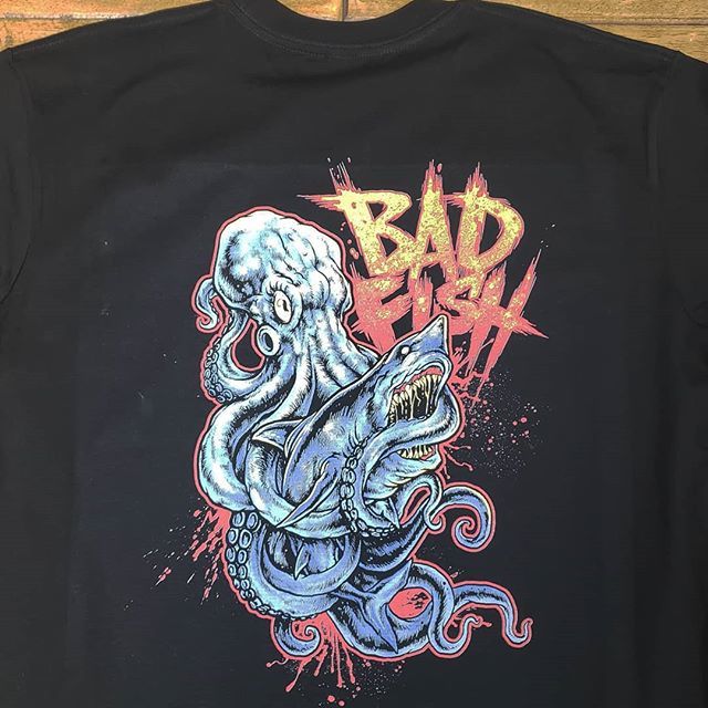 BadfishApparel's tweet photo. Hot off the press! Adult and Youth Sizes Available this Saturday! https://t.co/dEl2SBxq3H https://t.co/cz2DRyuT9k