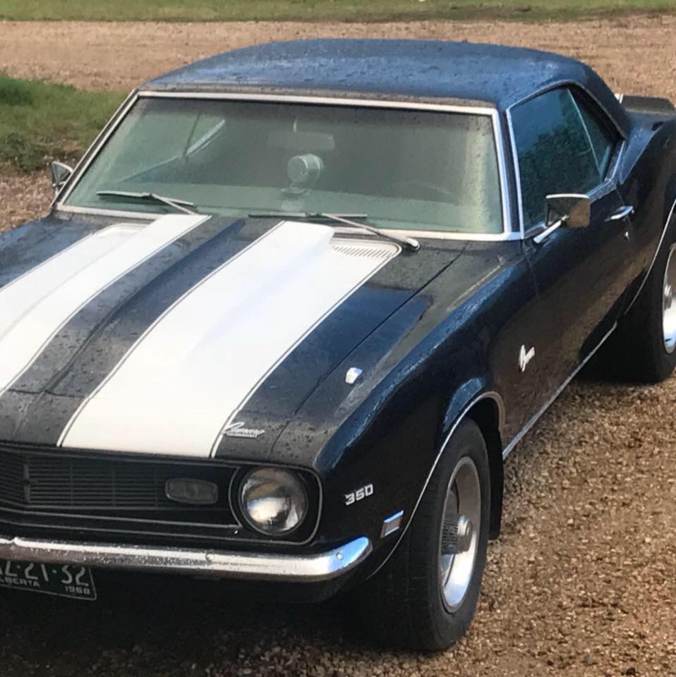 Husb is out of town. Think he’d notice if I took his Camaro out for a spin?  #68camaro #bitchingcamaro #whatyoudontknowcanthurtyou #theotherwoman #hotrod