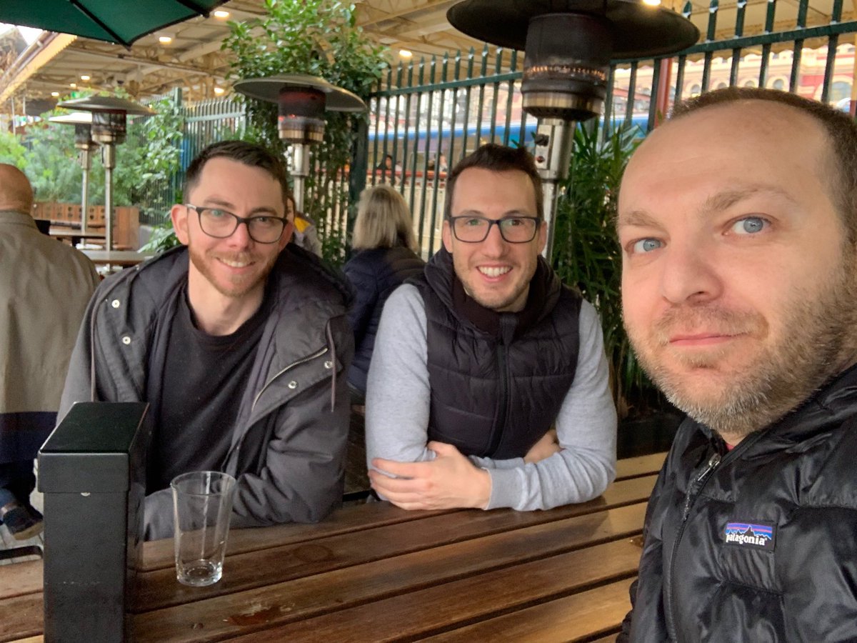 Really enjoyed chatting with ⁦<a href="/markdalgleish/">Mark Dalgleish</a>⁩ and ⁦<a href="/michaeltaranto/">🛶🧁🍨 𝐌𝐢𝐜𝐡𝐚𝐞𝐥 𝐓𝐚𝐫𝐚𝐧𝐭𝐨</a>⁩ about Design Systems. You guys are inspiring as always!