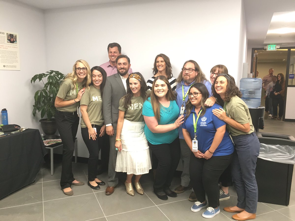 bdistelberg's tweet photo. Amazing day. #MEND officially cut the ribbon on our new clinic. So grateful for my family who helped get our place up and running. As well as all of those that made this day possible. @DavidPuder , @IEHP_healthcare @SBCounty , @LLU , @LLUSBH  @TheAAMFT @SanManuel https://t.co/hlvGQYmmFW