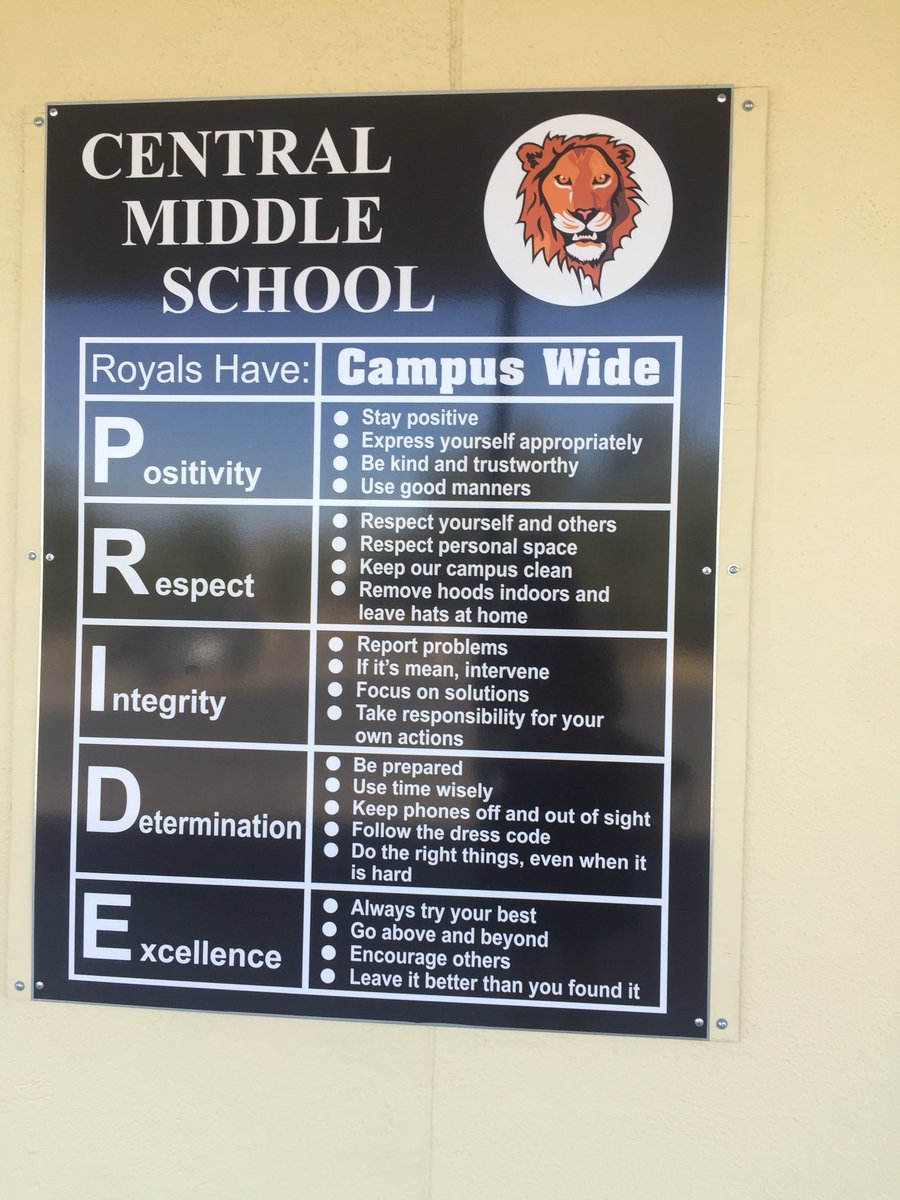 SandraAzevedo55's tweet photo. Central Middle School off to a great start this year! Clear expectations & multiple supports for students. #ButteCOE #OCESD #PBIS #SEL https://t.co/4Cln0kBks2