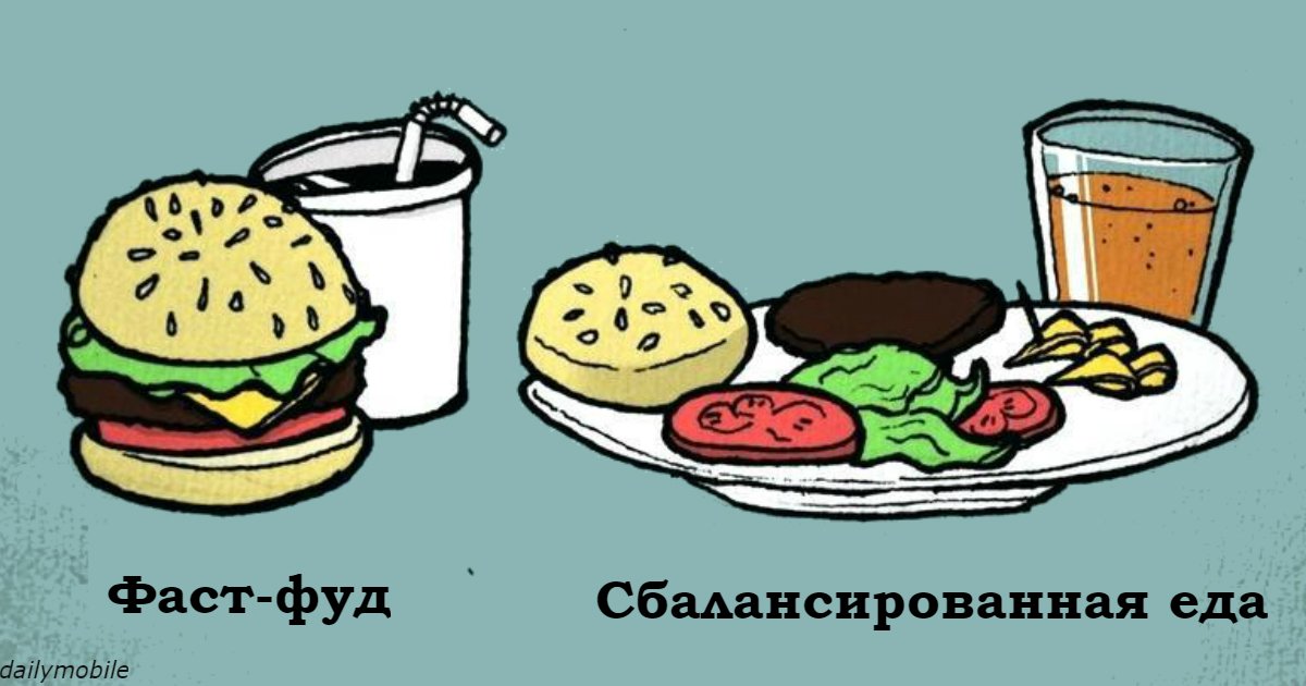 Напиши фастом. Шутки о еде. Здоровая и нездоровая пища. Здоровая пища и вредная пища. Гамбургер здоровое питание.