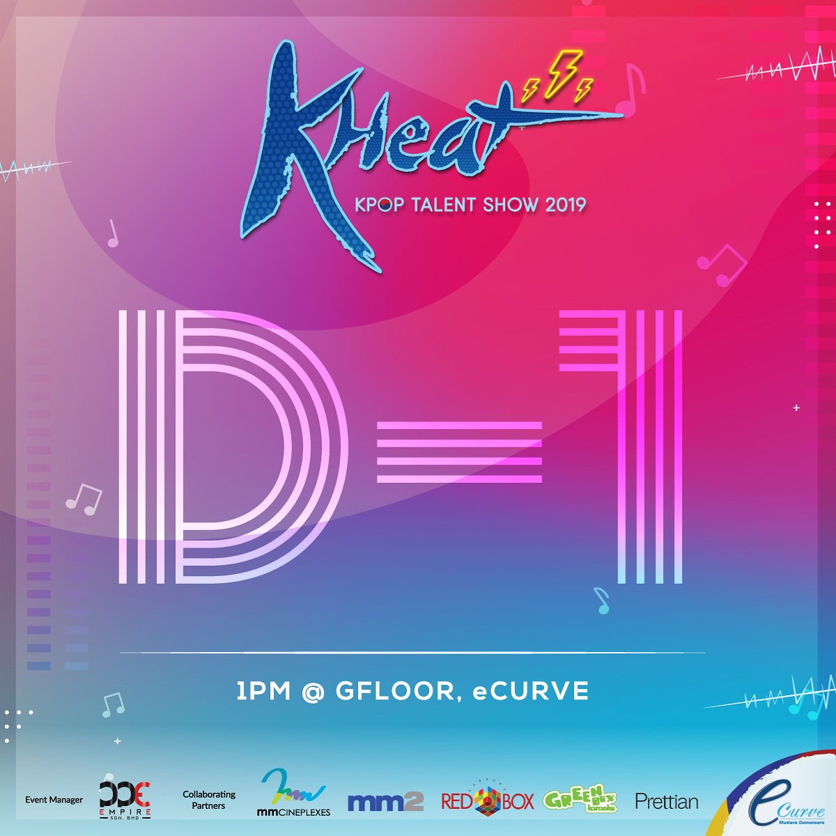 KoloursofKorea's tweet photo. 1 DAY LEFT! Can you feel the heat?! 😄🔥✨

#eCurveKOK19 #eCurveKHeat #Kpop #Sing #Dance https://t.co/xRVlkSl7Yn