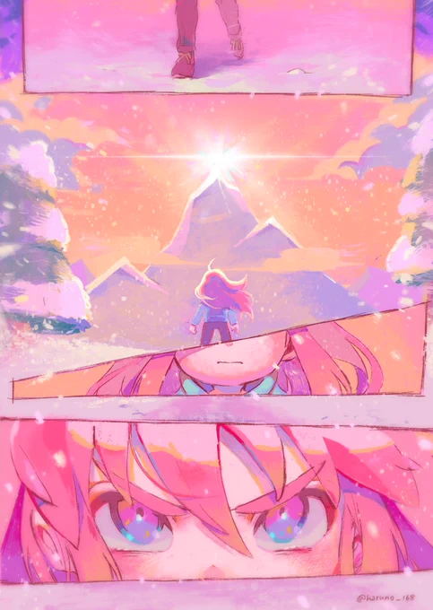 celesteのラストステージBGM「Reach for the Summit」が好きなんですけど特にイントロ30秒部分が本当に好きで好きで、、そこに至るまでの経緯も相まってクライマックス感が圧倒的…٩( 'ω' )و  #CELESTE 
https://t.co/nk1ARnppFZ 