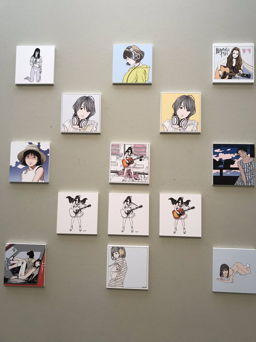 しっかりと目に焼きつけておくために「江口寿史イラストレーション展 彼女」@しもだて美術館に二度目の訪問。うーむ、シアワセ。よいなあ、江口センセーのイラストよいなあ。そして今日は盆踊りなんだね。 