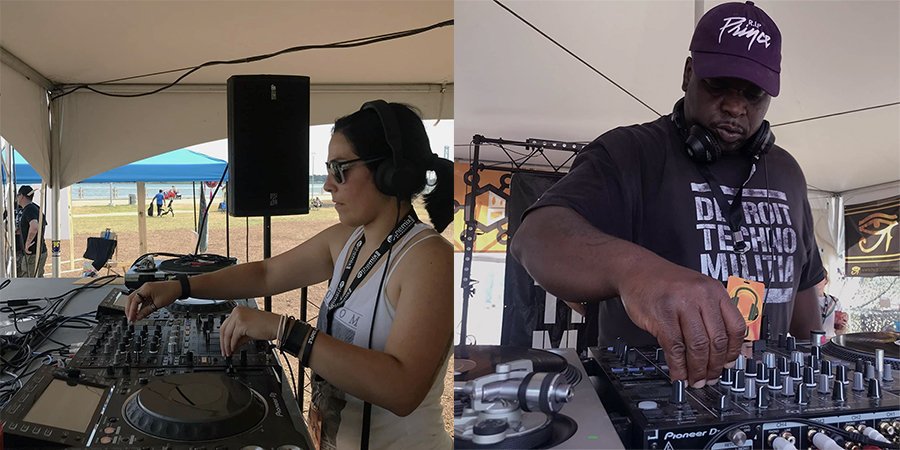 megascritch's tweet photo. Some closeups of two of our favorite artists: Simplicity and DJ Psycho. @charivari313 was just amazing! https://t.co/Zowi4Ed4av