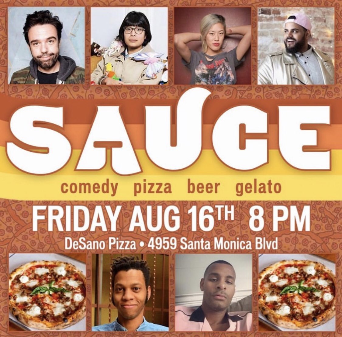 SAUCE! FRIDAY! TRULY ICONIC LINEUP! 

W/
<a href="/_chrisgarcia/">Chris Garcia</a>, <a href="/KyleMizono/">Kyle Mizono</a>, @leresatee, <a href="/BearackObama1/">Bearack_Obama</a>, and <a href="/MORTHYN/">Dan Morthyn</a> 

<a href="/ayobrobro/">⚔️brodiereed⚔️</a> HOSTING!