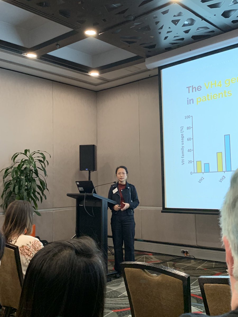 FabienneBrilot's tweet photo. Exploring anti #MOG autoimmunity one cell at a time: great talk by @kieshieeex from @kids_research @USyd_Westmead #kidsneurosciencecentre https://t.co/pukHger3EB