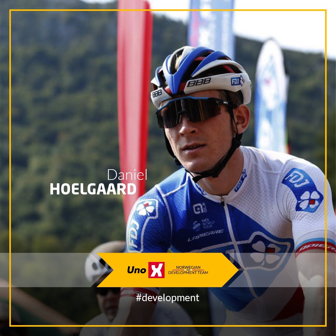 UnoXteam's tweet image. 💥 New Riders @UnoXteam 💥

@DanielHoelgaard from @GroupamaFDJ will return to home ground and has signed a 2-year contract for @UnoXteam. 

@erlendblikra from @TeamCoopSykkel has signed a 2-year neo-pro contract for @UnoXteam.

Welcome guys! 🔥

#development