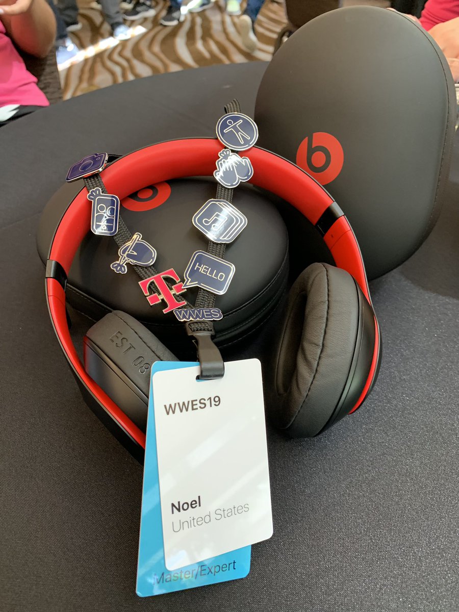 NoelCorrea10's tweet photo. Thank you @Apple @TMobile WWES 2019 was such an amazing experience. Loved every minute of it.  #excellence #wwes #wwes2019 #applemasters #bemagenta #tmobile https://t.co/owtWInTQUW