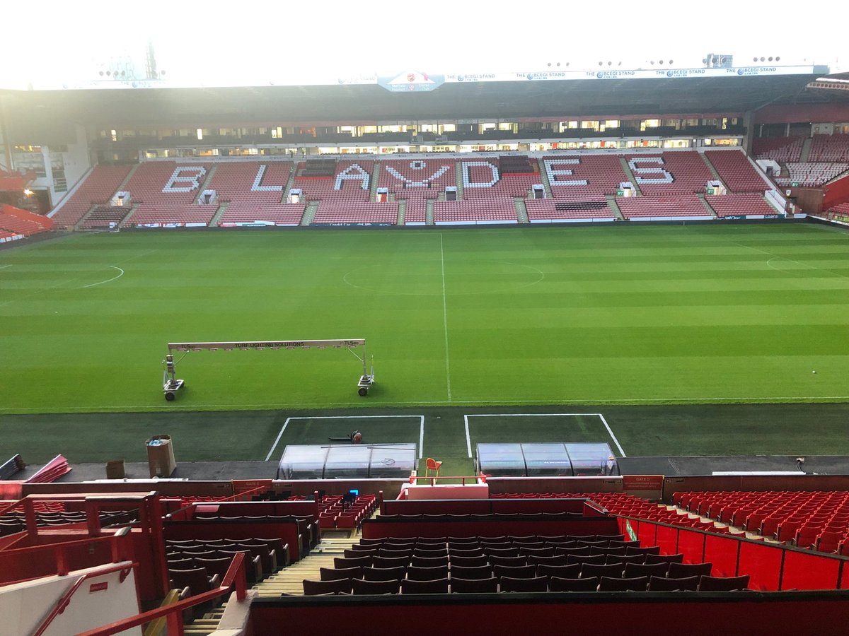 HBSports_'s tweet photo. Pitch surround deep clean and top up all ready Premiership game on Sunday #SUFC https://t.co/C7VMEUIOA9