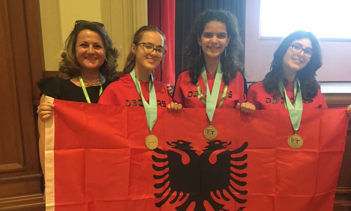 Congratulations to D3C0ders, the first team from Albania to become Finalists for winning the 1st place in the Senior Division for their app to support survivors of domestic abuse and women at large. They will receive $15,000 for their app/to further their education. #WorldPitch19