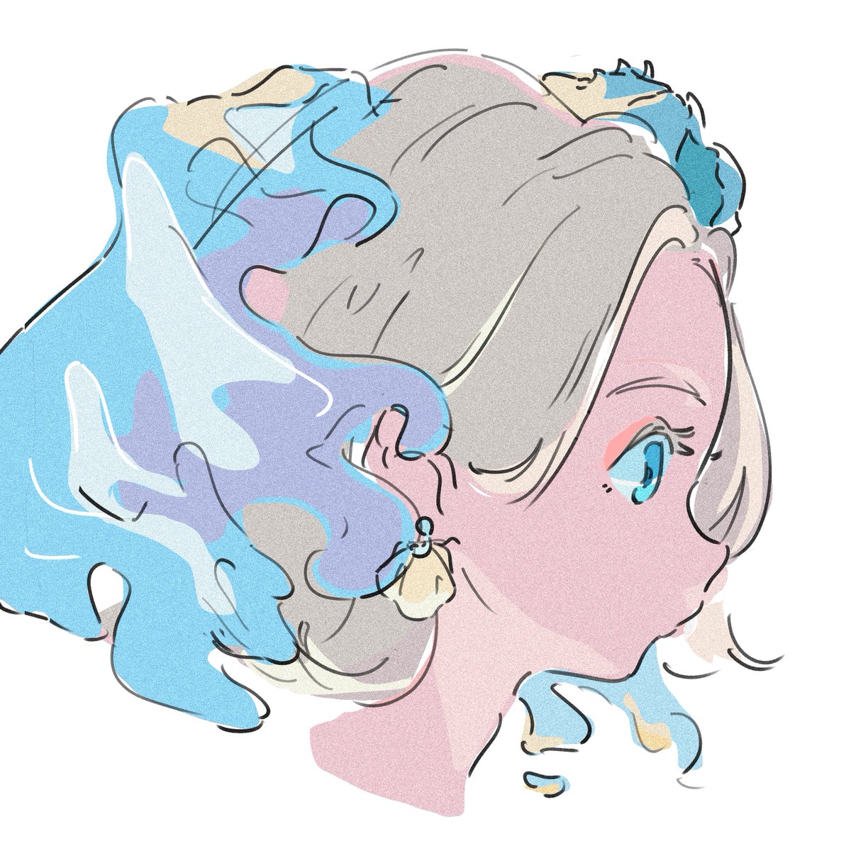 Twitter夏祭り 涼しげなものと向日葵をどうぞ ハルイチのイラスト