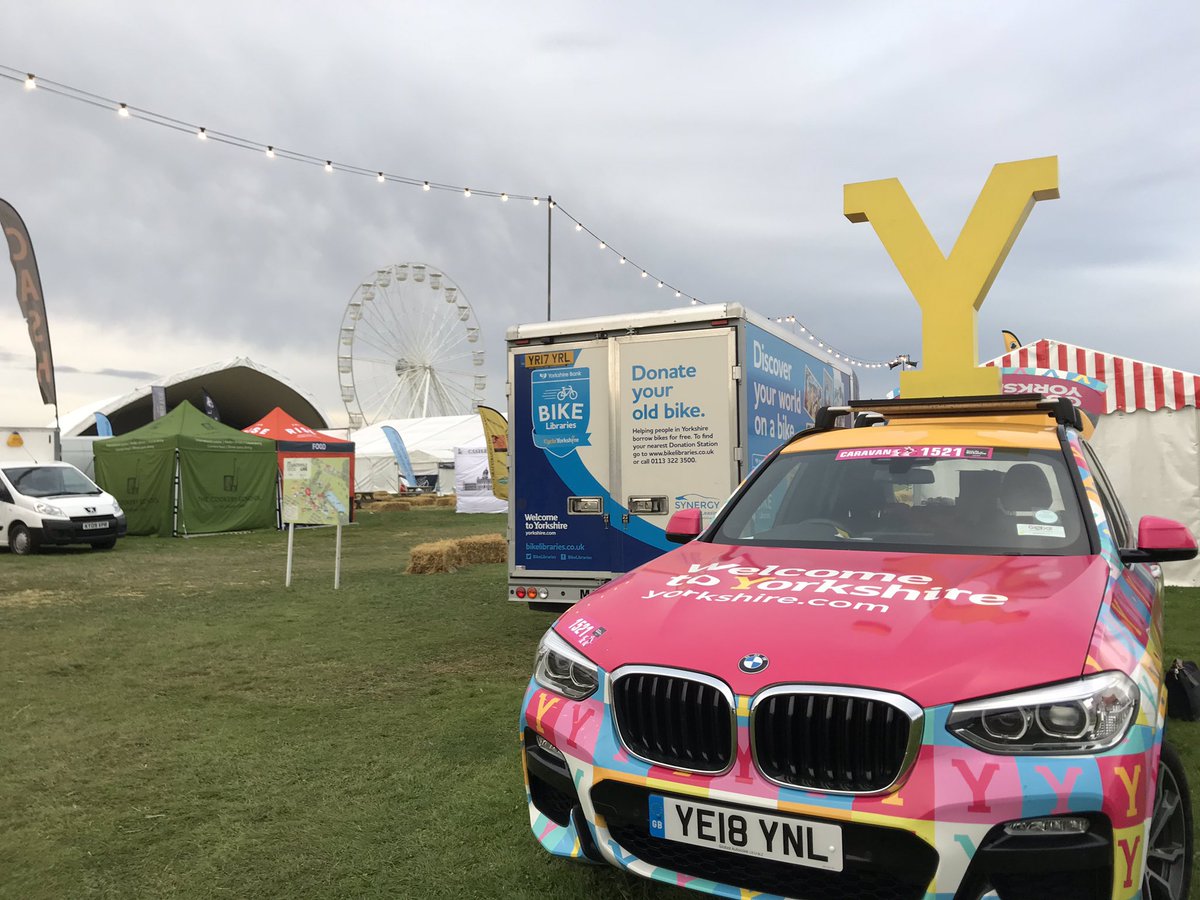 TourismTyke's tweet photo. Early doors at BBC Countryfile Live at Castle Howard. Here with  Herriot Country in Welcome to Yorkshire marquee  #bbccountryfilelive @jamesherriot @Herriotcountry https://t.co/3E8HE78PBn