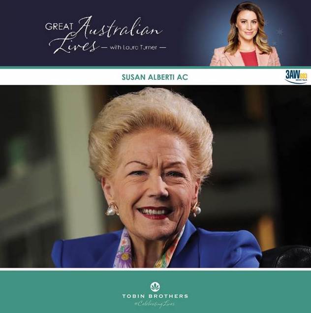 DON'T MISS | <a href="/3AW693/">3AW Melbourne</a> tonight at 9pm

Our guest to kick off 'Say It Now Week' is ambassador Susan Alberti. She joins <a href="/lturner/">Louise Turner</a> to reflect on her life and achievements - including the tragic inspiration behind founding the <a href="/SusanAlbertiMRF/">#SAMRF</a>. 

Thanks to <a href="/tobinbrothers/">James MacLeod OAM</a>

#SayItNow