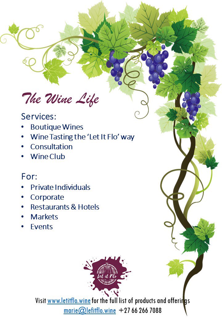 letitflowinex's tweet photo. Fall in love with wine again.    #LetItFlo #TheWineLife #BoutiqueWine #SAWines #LiveWine #LoveWine #FridayFeels #WineService                                    🍷🍾❣️🥂                                                        The Wine Lives https://t.co/rAEAF9lhy1