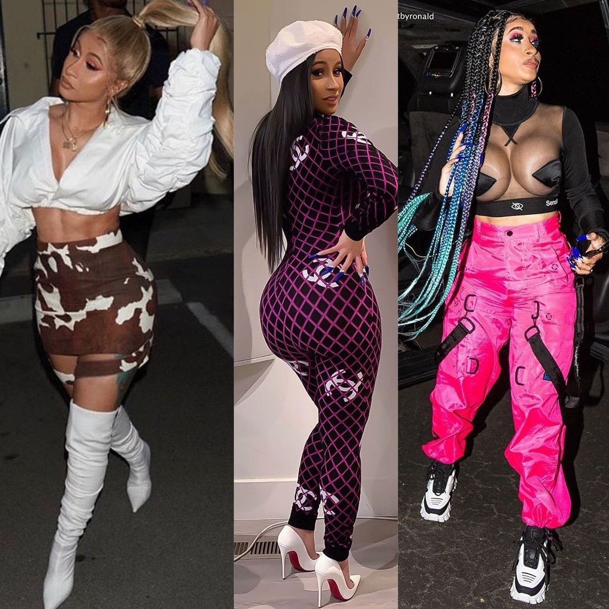 Uniqueleebardi1's tweet photo. LEWKS all Kill๐ฃ๏ธA pussy hoโฌ could Nevaaaaa
#cardib #chanel #realstreetfest #bardigang @iamcardib https://t.co/oZIZHvyPwd