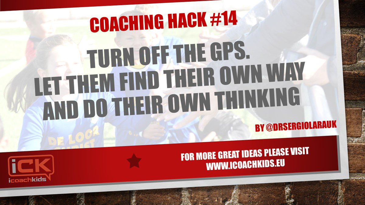 ICOACHKIDSWORLD's tweet photo. #CoachingHack #14 https://t.co/YM4ltrd7Pu