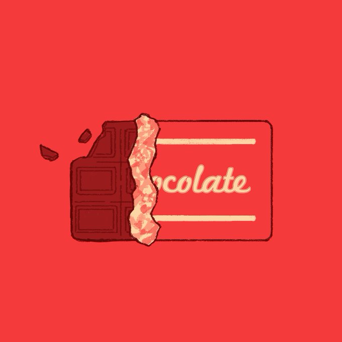 「chocolate bar」 illustration images(Oldest｜RT&Fav:50)
