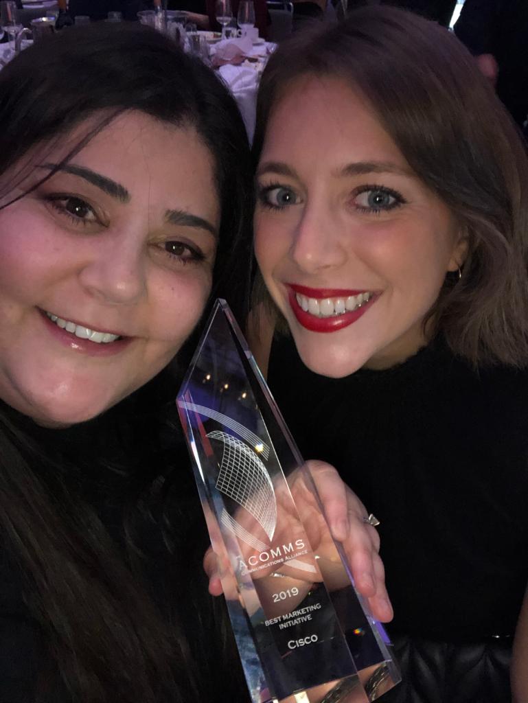 Cisco ANZ last night won the #ACOMMS2019 Best Marketing Initiative Category Award for Cisco Live Melbourne last night! So very proud! Congratulations to all! 🙌 🏆 🥇 🎉 🎉 🎉 💪 Why don't we also recapture #CLMel just in time for the weekend: cs.co/6014E2oS0?