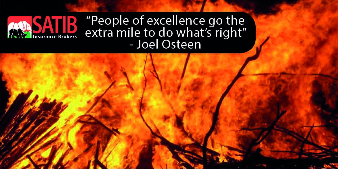 SATIB Insurance Brokers, as a specialist Tourism, Leisure and Hospitality focused broker have over almost three decades been fighting on behalf of our clients to ensure their claims are paid.

To read more : satib.co.za/fighting-fires…