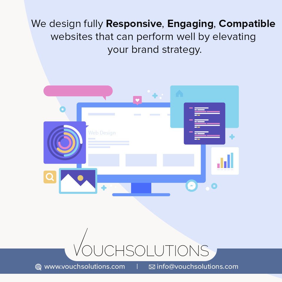 VouchSolutions's tweet image. Is your #website not compatible across various devices? don&apos;t worry,VouchSolutions will design fully #Responsive,#Engaging,#Compatible website that can perform very well in any device. vouchsolutions.com/webdevelopment… 
#Webdesign #WebsiteDevelopment #Singapore #Malaysia #India #Vijayawada