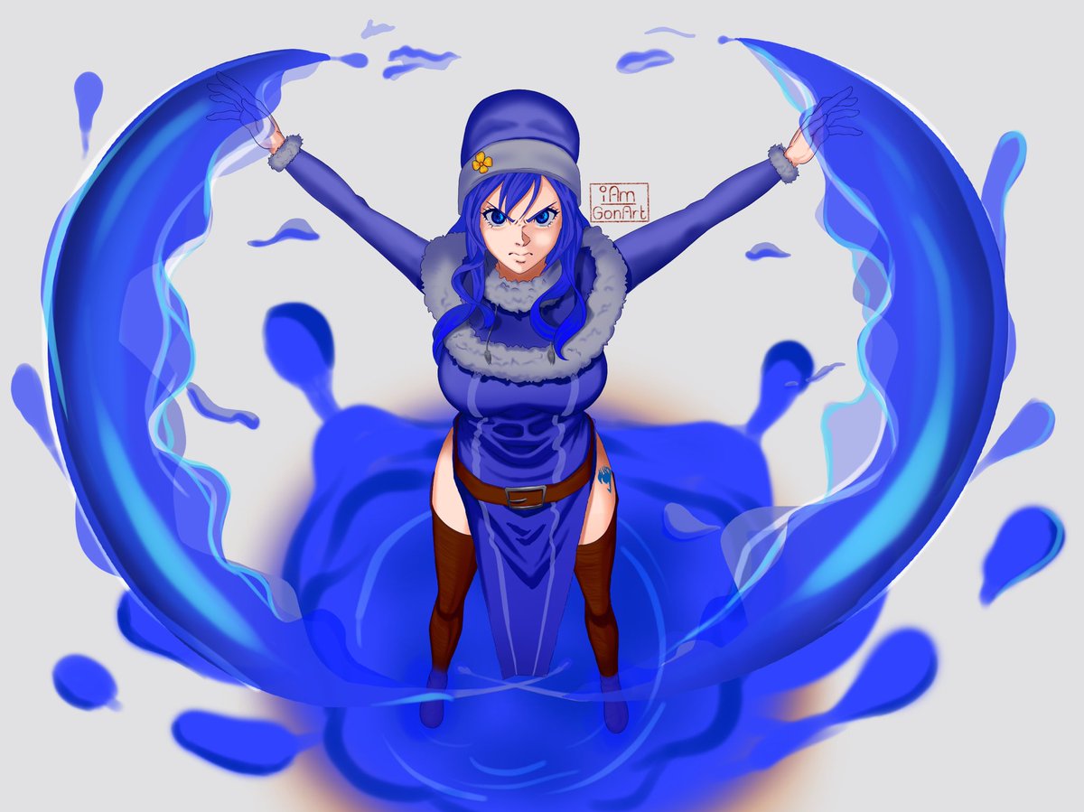 iamgonart's tweet photo. I don’t know how to to draw water lol so I had so much trouble with that, but anyways here’s a Juvia drawing I’ve been working on. Hope you guys like it #anime #animeart #fairytail #juvia #fairytailfanart #digitalart https://t.co/YoXyc4o8zx