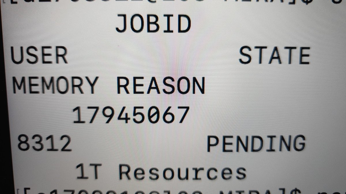 PSeedShattering's tweet photo. Stuck in bioinformatics limbo. I wonder if my job will work this time... #bioinformatics #phdlife #bashscripting https://t.co/pxmCe5TJpo