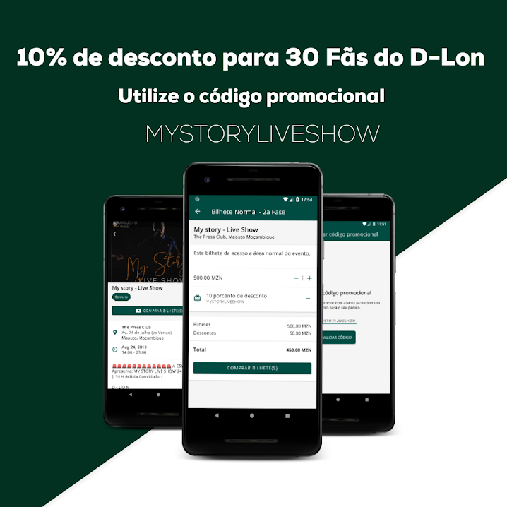 spreepass's tweet photo. Como forma de celebrar esta grande oportunidade de poder voltar a ouvir o D-Lon (@Dillondanice ) ao Vivo, decidimos presentear 30  fãs com um desconto de 10% na compra de bilhetes.

Para ter acesso a esta promoção, siga o link  https://t.co/gA3hUNlcnd. https://t.co/cNr4yAZE5I
