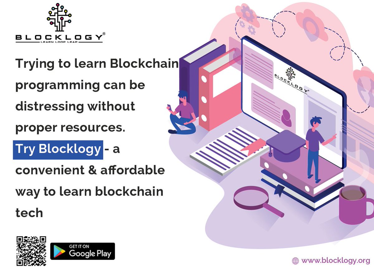 kmpards's tweet image. Trying to learn Blockchain programming can be distressing without proper resources.
Try Blocklogy- a convenient &amp;amp; affordable way to learn blockchain tech

Visit: kmpards.com

Download: play.google.com/store/apps/det…

To Subscribe our channel: youtube.com/channel/UCuuEZ…