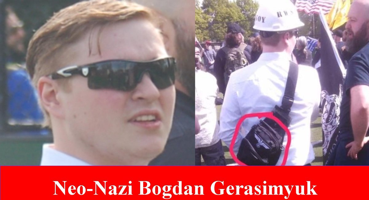 Johnnthelefty's tweet photo. Faces to keep an eye out for this weekend due to #ProudBoys #JoeBiggs Rally in #Portland #Aug17th. #FashCards of #Nazi Alexander Becker, Bogdan Gerasimyuk, "Germany", and Matthew Blais. More to come...
#EverydayAntifascist
#BeTheSpectacle
#TampOutHate
#DefendPDX https://t.co/8XkvWE5oVM