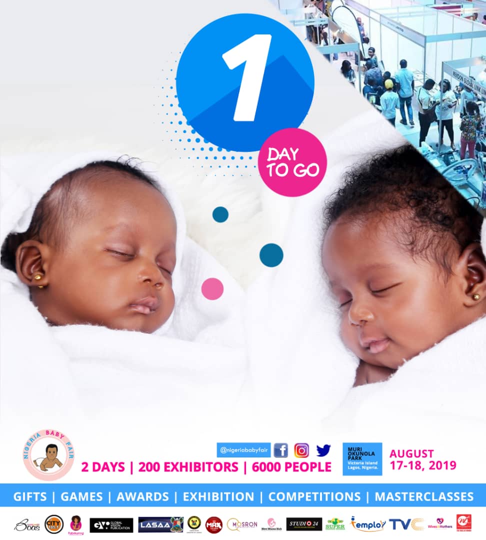 importeddiapers's tweet photo. Dear #MummyTwitter, where will you be this Saturday and Sunday?

Come hang out @nigeriababyfair; we will be there too with even more unbelievable prices and gifts.

Free even nanny service will be available too. Games, competitions and awards - all for your enjoyment 😀 https://t.co/tqHRDI0QLS