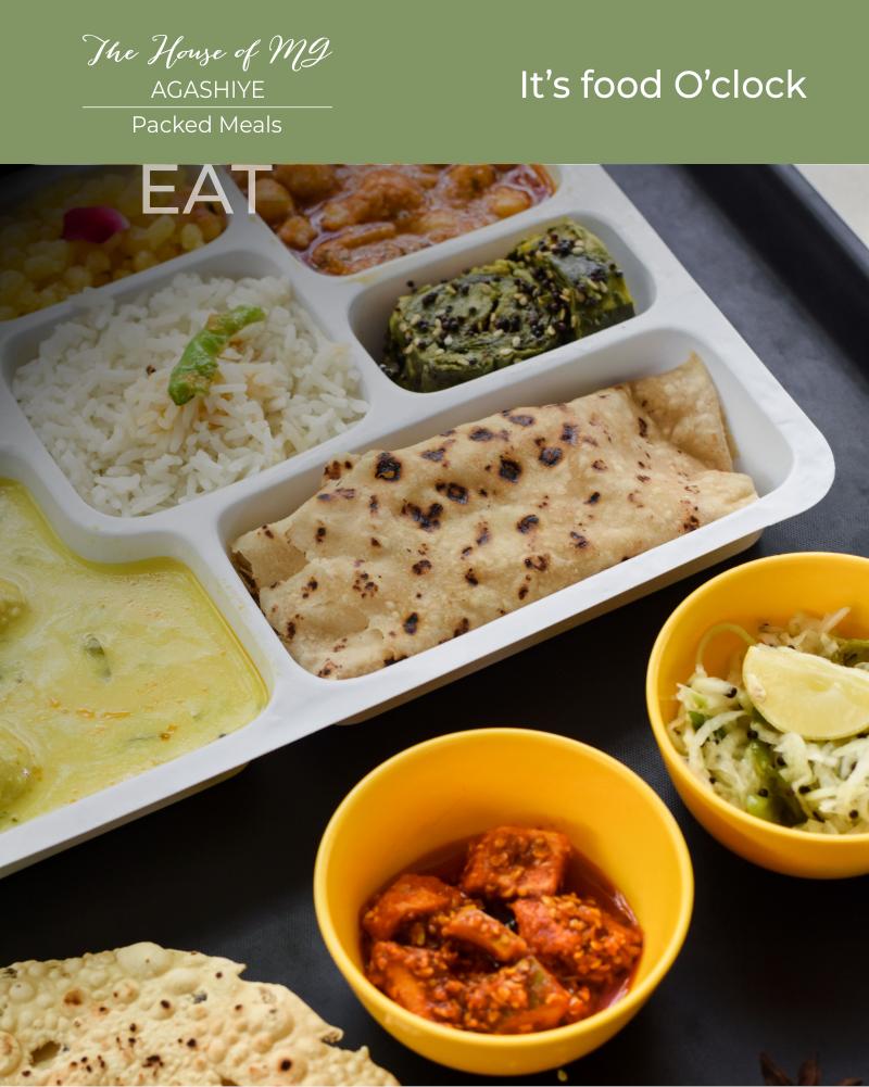 TheHouseofMG's tweet photo. It's food O'clock for all you foodies, Order packed meals and get FLAT 30% OFF from Agashiye, The House of MG.

Order now at : +91 79 25506946
*Between 3:00 - 6:00 PM and 9:00 - 10:00 PM
Hurry!!

#happyhours #rejoice #packedmeals #tiffin #authenticgujaratithali https://t.co/fBoYChavXx