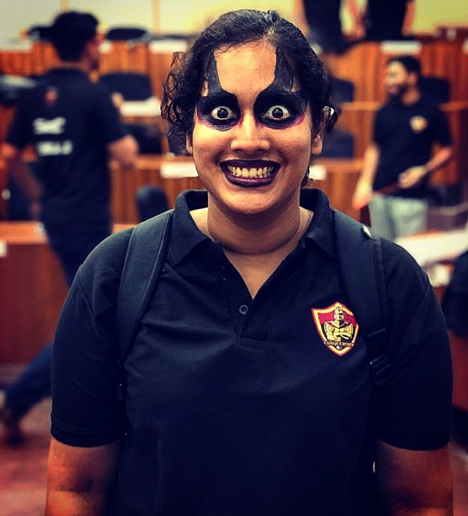 SecCConquerors's tweet image. When the spirit of vampire🧛‍♀️ takes over and is ready to begin the Conquest!!👿
#Conquerors 
#ItsComingHome🏆 
#SectionC
#WeRuleBalicha 
#Balicha
#SecC