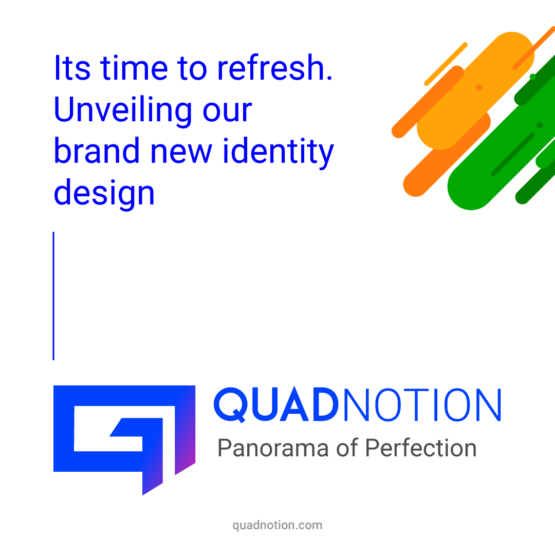 quadnotion's tweet image. We are very excited to unveil our new brand identity.