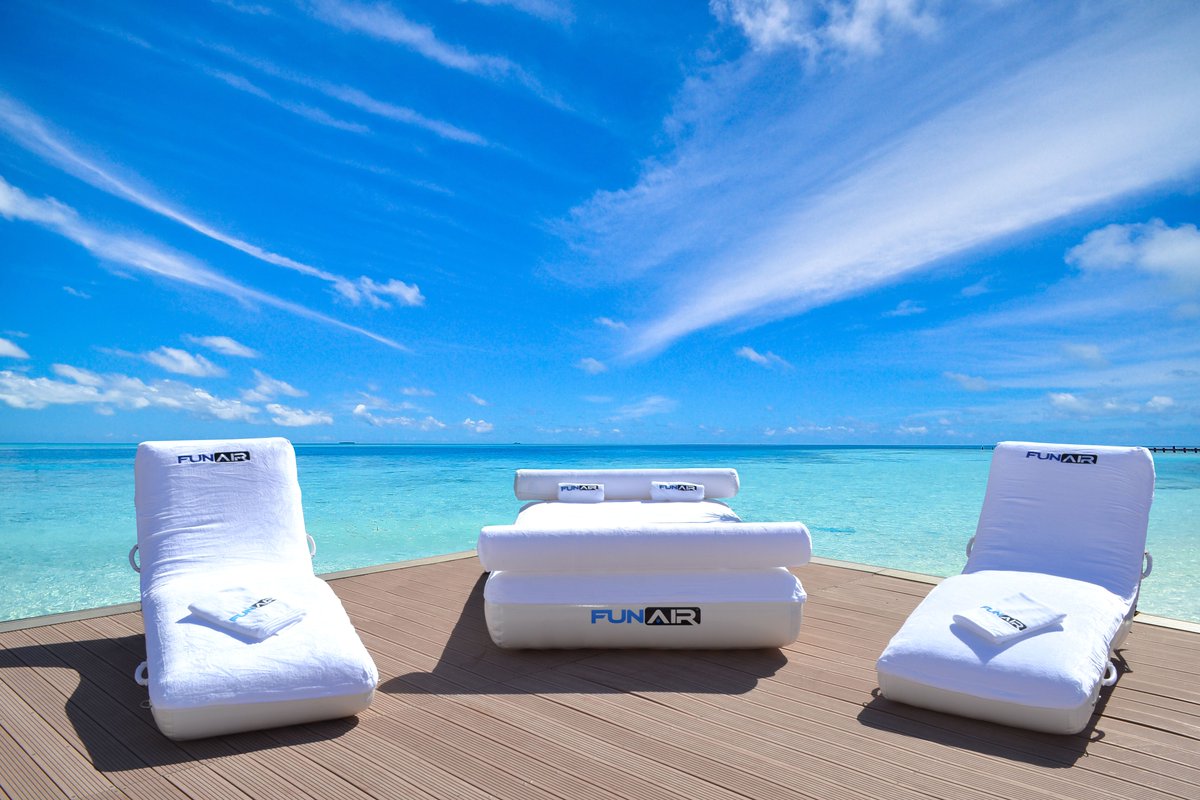 As well as launching a brand new product at MYS 2019, C&amp;C Lounge partners @funairfun will be inflating their Day Bed and Wave Loungers on the dock opposite the Lounge. So come on over during the show and see how comfortable and easy to set up beach days can be!