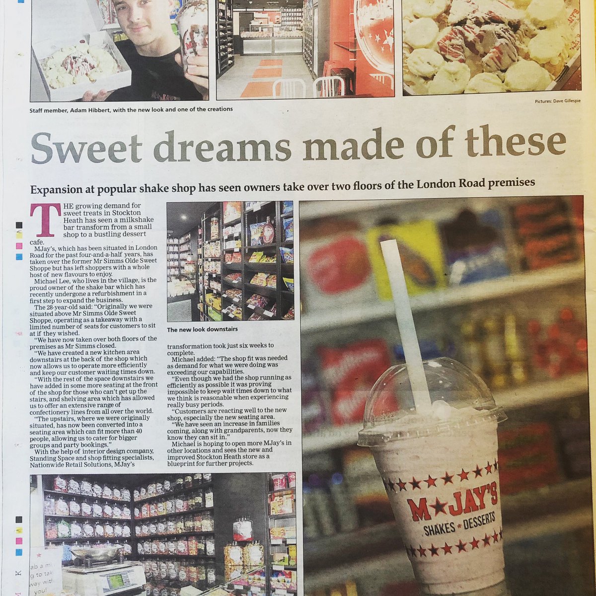 standing_space's tweet photo. Standing space shakes things up ! Expansion of Mjays dessert house #stocktonheath #mjays #standingspaceltd https://t.co/q3gZxzTkNy