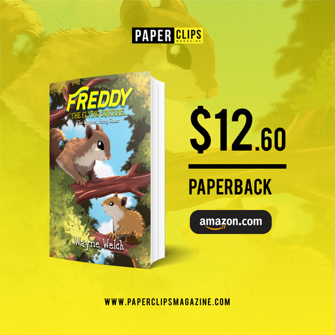 BooksByLegaia's tweet photo. 📌Book Information:
Book: Freddy the Flying Squirrel
Author: Wayne Welch
Genre: Short Stories
#writingcommunity #PaperclipsMagazine
👉🏻 For the COMPLETE details of Freddy the Flying Squirrel, head on to https://t.co/o0G8OtVEXI https://t.co/rSMEUjVhOA