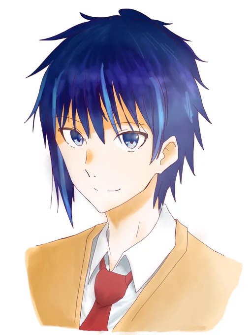 友達のアイコン用のイラスト#オリジナルキャラクター #イラスト 