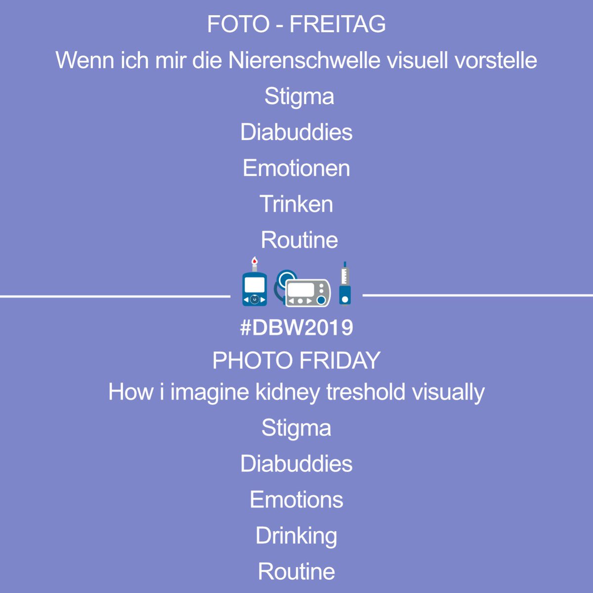 DiaBeachClub's tweet photo. Yay it’s Photo Friday at #DBW2019 . Grab your cam and get creative on this topics. 
https://t.co/0TZLxzj2ZH #doc #dedoc #diabetes @dblogs #T1D https://t.co/EKCPiVaakR